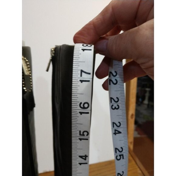 Justin Womens Genuine Leather Knee-High Boots 5.5 Olive Green With Zipper & Bloc - Picture 11 of 14